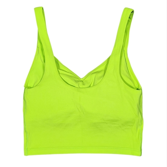 Offline By Aerie Top Lime Green Real Me Tank - Picture 2 of 3